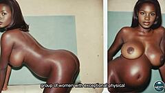 Pregnant Blonde Gets Ebony Creampie