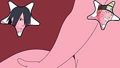 naruto and sasuke explore forbidden gay desires in wild hentai action