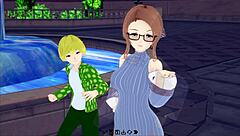 teen groping in hentai game peaks