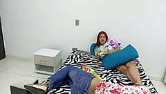 I test my stepbrother to see if he's gay with blowjob