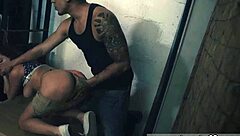 Intense dirty bdsm at mansion party in bad neighborhood