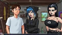 summertime saga episode 152 in hentai cartoon anime style