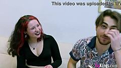 Redhead Teen Inna Black Sucks Cocks Eagerly