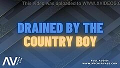 Straight alpha male's public BDSM adventure with a gay cuckold