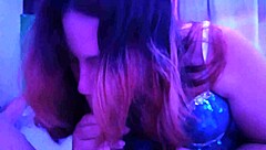 really she enjoys sucking my dick in mexican latina blowjob pov