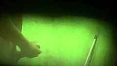 Jerking off in the house bathroom feels so thrilling