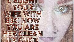 caught your wife with a big black friend now you're her helper