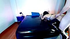 Heart shaped ass eats dick in doggystyle