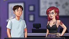 summertime saga episode 152 in hentai cartoon anime style