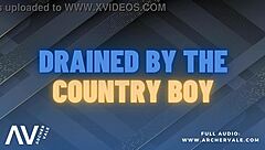 Straight alpha male's public BDSM adventure with a gay cuckold