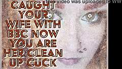 caught your wife with a big black friend now you're her helper