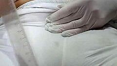 White Pants Punishment Involves Spanking Pussy