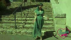 Angelina Va Takes Care of Naughty Khala in Outdoor Threesome with Big Asses?