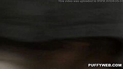 beautiful babe dildoing her ass in solo scene