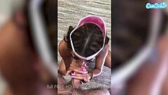 Petite Latina Veronica Rodriguez experiences first anal with big cock, squirting orgasm on webcam