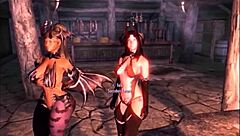 Triss and the succubus in erotic scriptures scene 1 version 2.