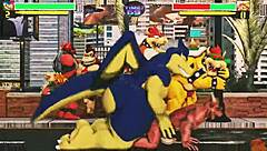 狂野卡通群交，特色兽人同性动画