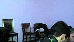 Passionate Gay Amateur Blowjob At Home