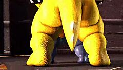 狂野卡通群交，特色兽人同性动画