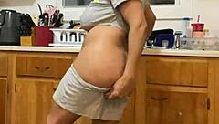 i love watching anna maria, that mature latina dancing and doing dishes, part iii