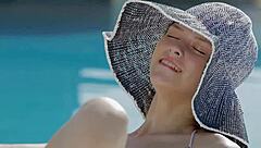 Vietnamese girl in suggestive pose