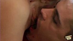 angelic beauty enjoys anal fucking in doggy while moaning loudly