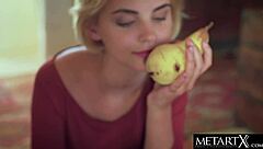 Cute Sexy Blonde Gets Naked And Masturbates For You