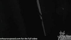 hottest late night strip tease leads to fucking and swallow