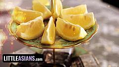 dude, japanese tea ceremony turns into wild asian blowjob session!