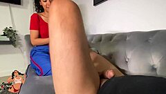 How long can she edge him with that deepthroat blowjob?