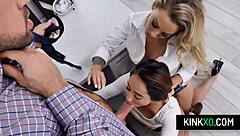 How Do Hot Milfs Isabella and Isabelle Handle Office Bangs?