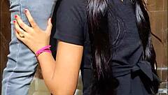 brought sexy girl to toilet in marriage and fucked her hard