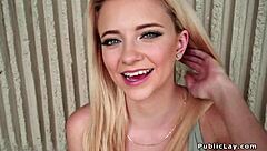 Blonde Fucks On The Lawn Outdoor Pov