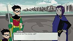 Why is Raven masturbating in 18Titans part 4?