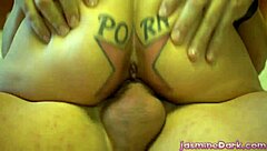 Latina Jasmine in bukkake gangbang