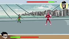 Why is Raven masturbating in 18Titans part 4?