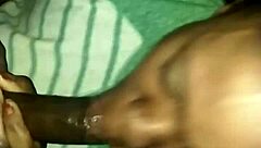 Louisville thot sucks massive black cock.