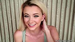 Blonde Fucks On The Lawn Outdoor Pov