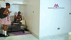 Stepuncle pounds teen tenant with monster cock before school