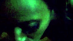 Ebony Sucks Big Black Dick in Intense Blowjob Scene.