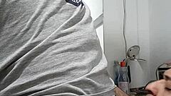 Argentinian Ladyboy Rides Monster Cock In Security Room