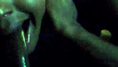 Ebony Sucks Big Black Dick in Intense Blowjob Scene.