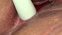 Brunette with big tits squirts juicy orgasms multiple times in intense session