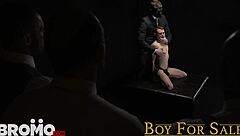 Young 18+ Boys Serve Daddies in Bareback Orgy Gangbang at Boyforsale.