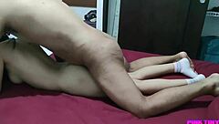 Mi Linda Hermanastra Estudiando Y Yo Viendole Ese Culito Bien Rico Que Tiene