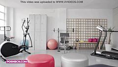 Hardcore Amateur Blonde Latina BUSTY BIG BOOBS And BIG ASS ROUGH SEX With Her Muscled BIG COCK Personal Trainer