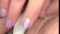 Brunette with big tits squirts juicy orgasms multiple times in intense session