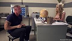 Huge Tits Nurse Torments Tied Patient