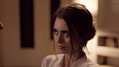 American brunette jill kassidy serves her boss dominantly with blowjob, spanking, and hardcore action!