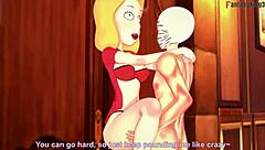 Beth smith engages in hard sex fantasy with rick and morty characters.
